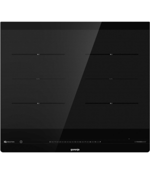 Gorenje | Hob | IS646BG | Induction | Number of burners/cooking zones 4 | Slider | Timer | Black | Display