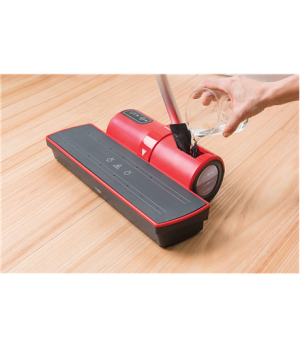 Moppy with sanitising base | Cordless operating | Washing function | Red