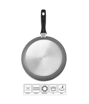 Stoneline | 6843 | Pan | Frying | Diameter 26 cm | Suitable for induction hob | Fixed handle | Anthracite