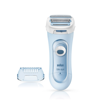 Braun | Lady Shaver | Silk-épil 5160 | Number of power levels 1 | Wet & Dry | Blue