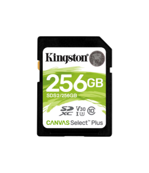 Kingston Canvas Select Plus - flash memory card - 256 GB - SDXC UHS-I | Kingston