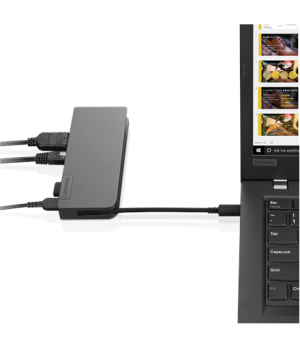 Lenovo | Powered USB-C Travel Hub | Ethernet LAN (RJ-45) ports 1 | VGA (D-Sub) ports quantity 1 | USB 3.0 (3.1 Gen 1) Type-C por