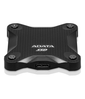 ADATA External SSD SD600Q 480 GB USB 3.1 Black Backward compatible with USB 3.1/USB 2.0. Read/write speed up to 440/430 MB/s.