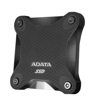 ADATA External SSD SD600Q 480 GB USB 3.1 Black Backward compatible with USB 3.1/USB 2.0. Read/write speed up to 440/430 MB/s.