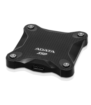 ADATA External SSD SD600Q 480 GB USB 3.1 Black Backward compatible with USB 3.1/USB 2.0. Read/write speed up to 440/430 MB/s.