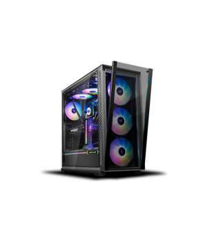 Deepcool | MATREXX 70 ADD-RGB 3F | Side window | Black | E-ATX | Power supply included No | ATX PS2 (Length less than 200mm)