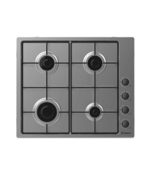 Candy | Hob | CHW6LBX | Gas | Number of burners/cooking zones 4 | Rotary knobs | Stainless steel