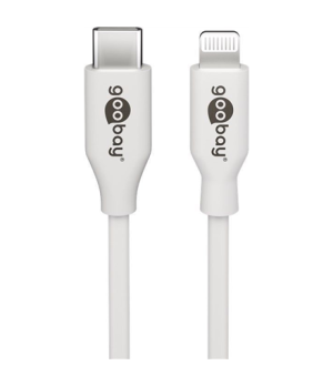 Goobay | Lightning - USB-C USB charging and sync cable | USB-C to Lightning Apple Lightning male (8-pin) | USB-C male