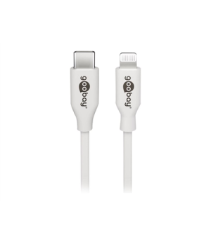 Goobay | Lightning - USB-C USB charging and sync cable | USB-C to Lightning Apple Lightning male (8-pin) | USB-C male