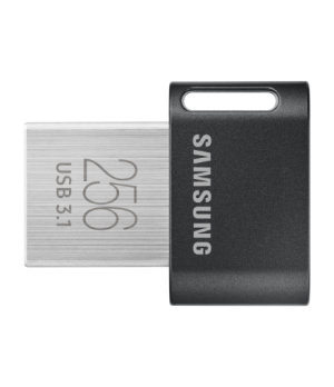 Samsung | FIT Plus | MUF-256AB/APC | 256 GB | USB 3.1 | Black/Silver