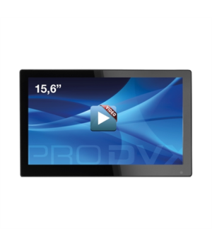 ProDVX SD-15 15.6" HD LCD Monitor/1920 x 1080/16:9/250 Ca/Vesa/Black | ProDVX | Signage | SD-15 | 15.6 " | 250 cd/m² | 1920 x 10