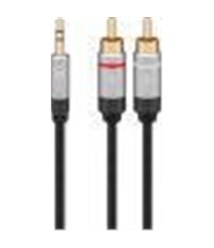 Goobay | 2 RCA male | 3.5 mm male