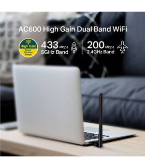 TP-LINK | Dual Band USB 2.0 Adapter | Archer T2U Plus