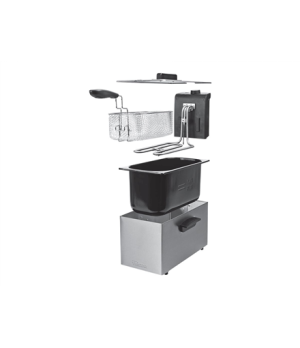 Tristar | Deep Fryer | FR-6946 | Power 2000 W | Capacity 3 L | Silver