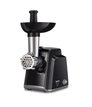 TEFAL | Meat mincer | NE105838 | Black | 1400 W | Number of speeds 1 | Throughput (kg/min) 1.7 | The set includes 3 stainless st