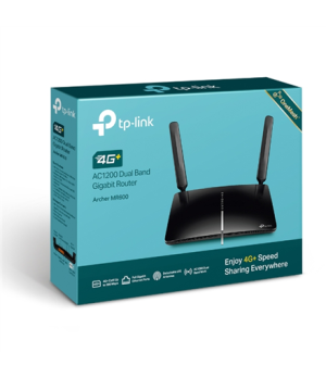 4G+ LTE Router | Archer MR600 | 802.11ac | 300+867 Mbit/s | 10/100/1000 Mbit/s | Ethernet LAN (RJ-45) ports 3 | Mesh Support No 