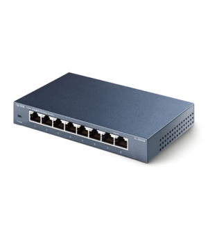TP-LINK | Switch | TL-SG108 | Unmanaged | Desktop | 1 Gbps (RJ-45) ports quantity 8 | Power supply type External | 36 month(s)