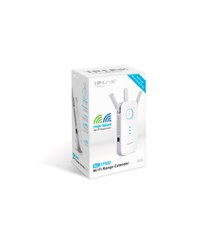 TP-LINK | Extender | RE450 | 802.11ac | 2.4GHz/5GHz | 450+1300 Mbit/s | 10/100/1000 Mbit/s | Ethernet LAN (RJ-45) ports 1 | MU-M