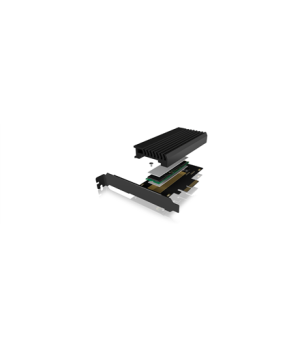 Icy Box IB-PCI214M2-HSL PCIe extension card | Raidsonic | ICY BOX | PCIe card with M.2 M-Key socket for one M.2 NVMe SSD