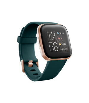 Versa 2 | Smart watch | NFC | OLED | Touchscreen | Activity monitoring 24/7 | Waterproof | Bluetooth | Wi-Fi | Emerald/CopperRos