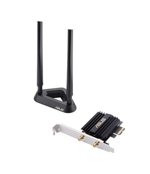 Asus PCE-AX58BT Wi-Fi 6 (802.11ax) AX3000 Dual-Band PCIe Wi-Fi Adapter | Asus | PCI-E adapter | PCE-AX58BT | 3000 Mbit/s | Anten