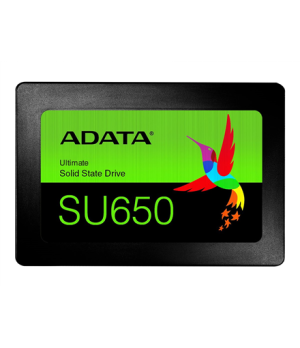 ADATA | Ultimate SU650 3D NAND SSD | 960 GB | SSD form factor 2.5” | SSD interface SATA | Read speed 520 MB/s | Write speed 450 