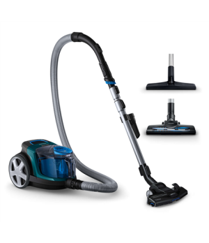 Philips | Vacuum cleaner | PowerPro Compact FC9334/09 | Bagless | Power 900 W | Dust capacity 1.5 L | Black/Blue