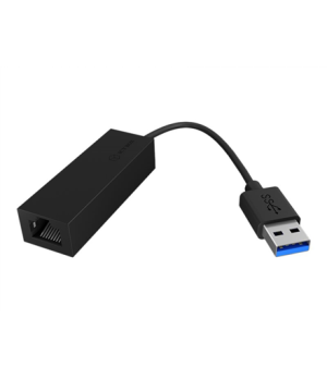 Raidsonic | USB 3.0 (A-Type) to Gigabit Ethernet Adapter | IB-AC501a