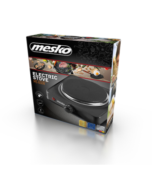 Mesko | Hob | MS 6508 | Number of burners/cooking zones 1 | Rotary | Black | Electric