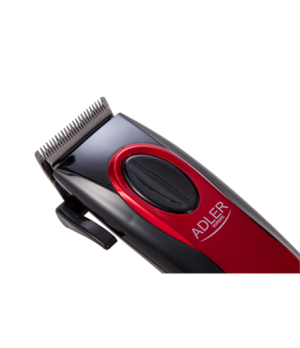 Adler | Hair clipper | AD 2825 | Corded | Red