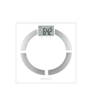 Medisana BS 444 Body Analysis Scale, Stainless Steel, Bluetooth | Medisana | BS 444 | Auto power off | Body fat analysis | Body 