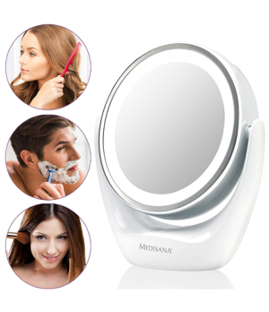 Medisana | CM 835  2-in-1 Cosmetics Mirror | 12 cm | High-quality chrome finish