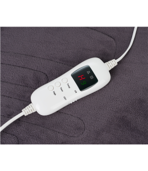 Camry | Electric blanket | CR 7418 | Number of heating levels 7 | Number of persons 1 | Washable | Coral fleece | 110-120 W | Br