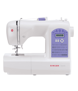 Singer | Sewing Machine | Starlet 6680 | Number of stitches 80 | Number of buttonholes 6 | White