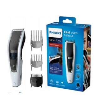 Philips | Hair clipper | HC5610/15 | Cordless or corded | Number of length steps 28 | Step precise 1 mm | Black/Grey