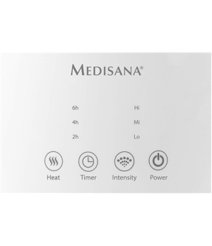 Medisana | AH 661 | Air Humidifier | Humidifier | 75 W | Water tank capacity 3.5 L | White