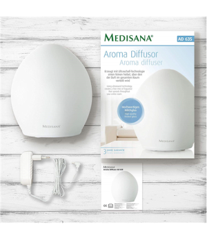 Medisana Aroma Diffusor AD 635 Aroma diffusor Frosted Glass