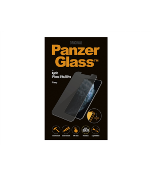 PanzerGlass | P2661 | Screen protector | Apple | iPhone X/Xs/11 Pro | Tempered glass | Transparent | Confidentiality filter Anti