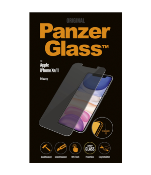 PanzerGlass | P2662 | Screen protector | Apple | iPhone Xr/11 | Tempered glass | Transparent | Confidentiality filter Anti-shatt