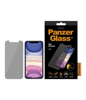 PanzerGlass | P2662 | Screen protector | Apple | iPhone Xr/11 | Tempered glass | Transparent | Confidentiality filter Anti-shatt