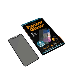 PanzerGlass | P2665 | Screen protector | Apple | iPhone Xr/11 | Tempered glass | Black | Confidentiality filter Full frame cover