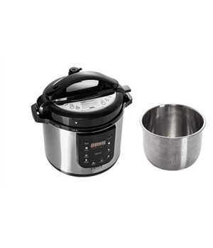 Camry | Pressure cooker | CR 6409 | 1500 W | Alluminium pot | 6 L | Number of programs 8 | Stainless steel/Black