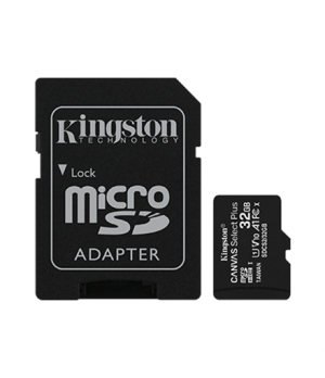 Kingston Canvas Select Plus UHS-I 32 GB microSDHC Flash memory class 10 SD Adapter