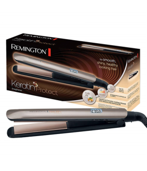 Remington | Keratin Protect Hair Straightener | S8540 | Ceramic heating system | Display LCD | Temperature (max) 230 °C | Bronze