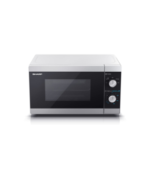 Sharp | Microwave Oven | YC-MS01E-S | Free standing | 20 L | 800 W | Silver