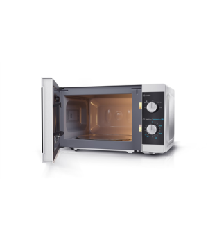 Sharp | Microwave Oven | YC-MS01E-S | Free standing | 20 L | 800 W | Silver