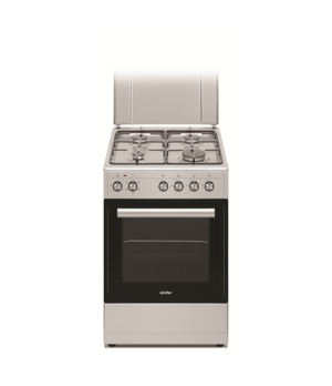 Simfer | Cooker | 5405SERGG | Hob type Gas | Oven type Electric | Stainless steel | Width 50 cm | Electronic ignition | Depth 60