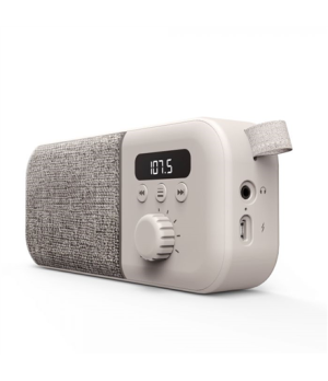 Energy Sistem | Fabric Box FM Radio | 3 W | Cream