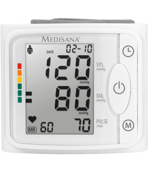 Medisana | Wrist Blood pressure monitor | BW 320 | Memory function | Number of users Multiple user(s) | Memory capacity 120 memo