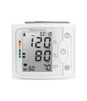 Medisana | Wrist Blood pressure monitor | BW 320 | Memory function | Number of users Multiple user(s) | Memory capacity 120 memo